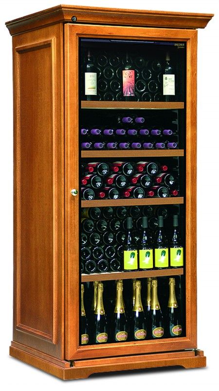 Bild 1: Nordcap Weintemperierschrank WOOD CLASSIC 60